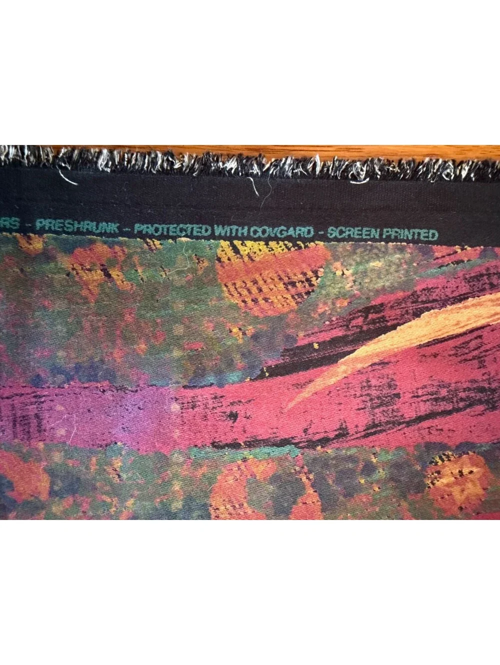 80s Regency Abstract Mod Decorator Fabric Cotton 5th Ave Designs 4.36 y x 54